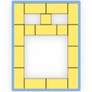 Порядовка топка Мини Печи SAMPO-КД с облицовкой плитами из талькохлорита толщиной 10 мм.